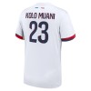 Original Fußballtrikot Paris Saint-Germain Kolo Muani 23 Auswärtstrikot 2024-25 Für Herren